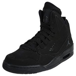 Black Jordan Flights High Tops